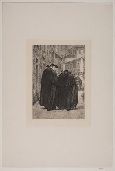 Två romerska präster av Cilius Johannes Konrad Andersen