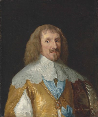 Porträtt av Philip Herbert, 4:e earl av Pembroke av Circle of Anthony van Dyck