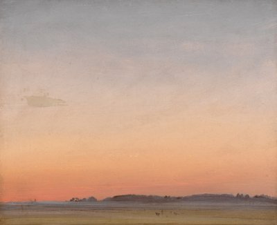 Landskap, ca. 1835-45. av Circle of Carl Rottmann