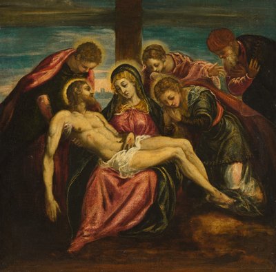 Klagan av Circle of Jacopo Tintoretto