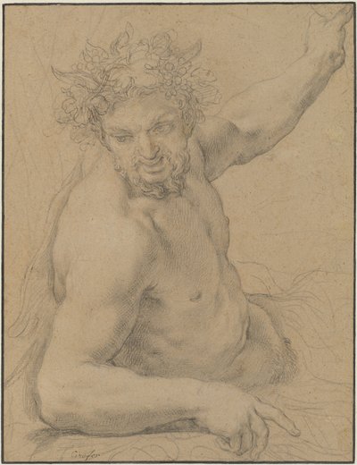 Vilande faun av Ciro Ferri