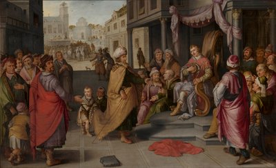 Kambyses dom, 1620. av Claes Jacobsz van der Heck