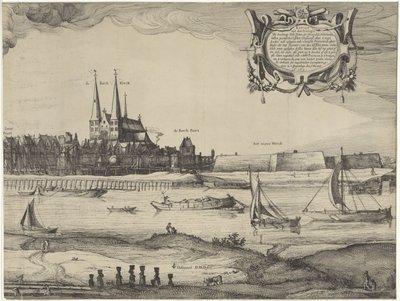 Profil för Deventer (Plate IV) av Claes Jansz. Visscher (II) (possibly)