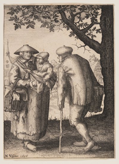 Böndernas familj av Claes Jansz. Visscher