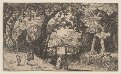 Dopet av eunucken av Claes Jansz. Visscher
