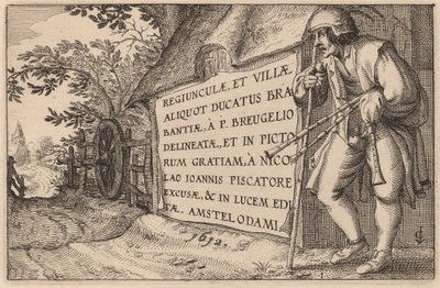 Titelsida av Claes Jansz Visscher after Johannes van Doetechum, the Elder after Lucas
