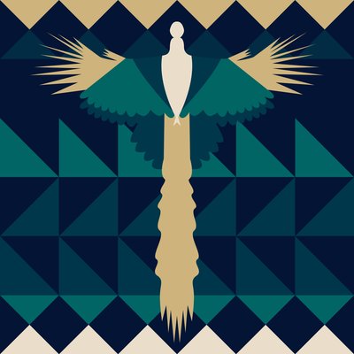 Aztekisk påfågel av Claire Huntley