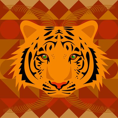 Aztekisk tiger av Claire Huntley