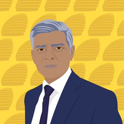 Sadiq Khan, borgmästare i London av Claire Huntley