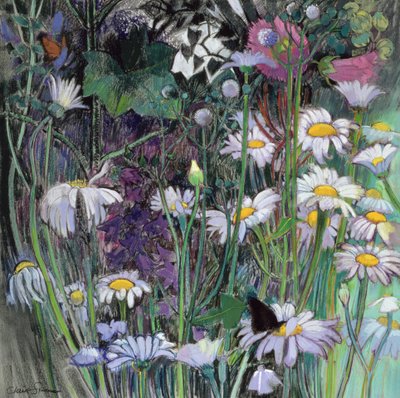 Vita trädgården av Claire Spencer