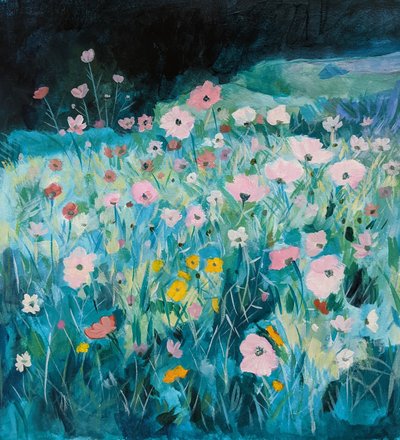 Drömmande blommig äng av Claire Whitehead