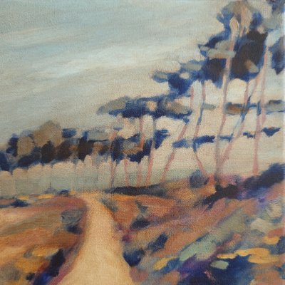 Slingrande landsväg av Claire Whitehead