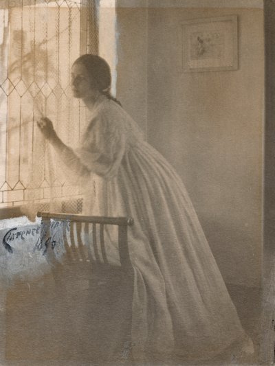 Vid fönstret, 1896. av Clarence H. White