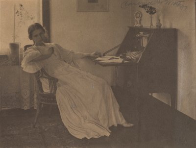 Vad ska jag säga, 1896. av Clarence H. White