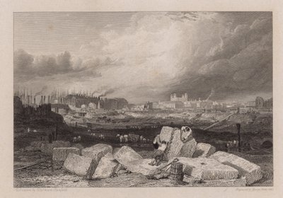 Towern i London från utgrävningarna av St Katherine