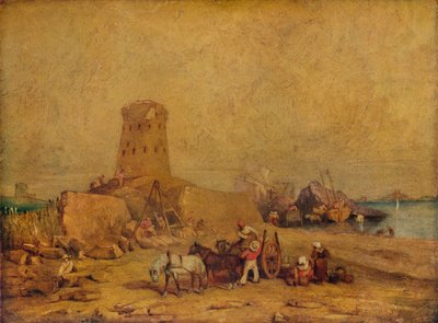 Kustscenen, 1800-talet, 1924 av Clarkson Stanfield
