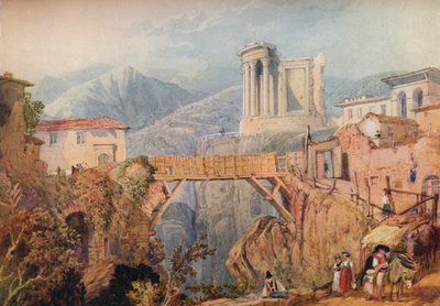 Tivoli, 1833 av Clarkson Stanfield