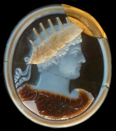 Kejsar Commodus Cameo av Classical Antiquities