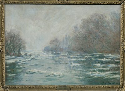 Debaclet nära Vetheuil... av Claude (follower of) Monet