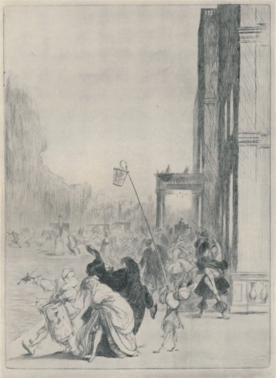 Efter finklänningsbalen, 1920 av Claude Allin Shepperson