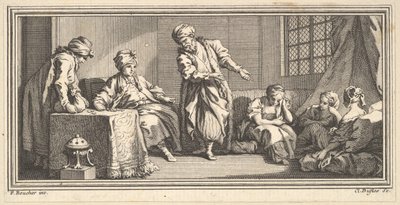 Slavhandlaren, 1746-47. av Claude Augustin Duflos