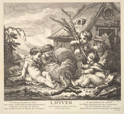 Vinter, 1735-86. av Claude Augustin Duflos