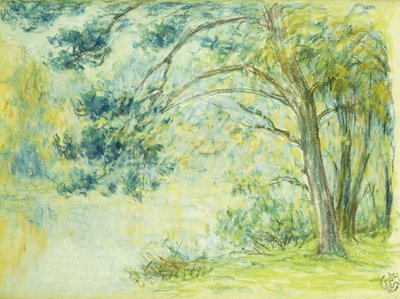 Landskap; Landsbygden av Claude Emile Schuffenecker