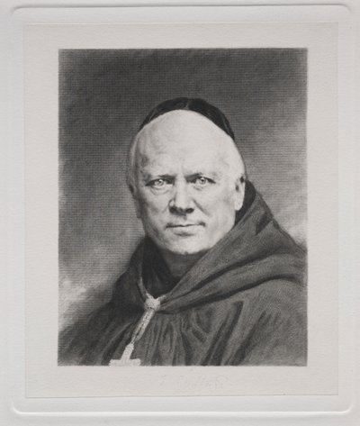 Dom Prosper Gueranger, abbot av Solesmes av Claude Ferdinand Gaillard