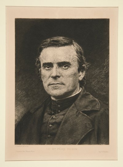 Le Rd. Pere Hubin av Claude Ferdinand Gaillard