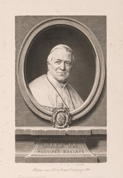 Pius IX av Claude Ferdinand Gaillard