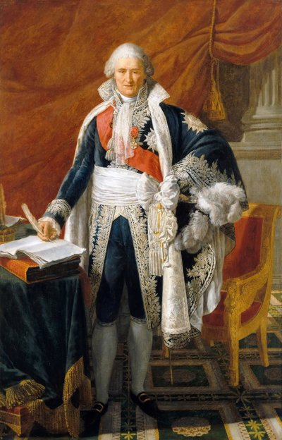 Porträtt av Jean-Etienne-Marie Portalis 1749-1807 av Claude Gautherot