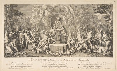 Fête of Bacchus.n.d. av Claude Gillot