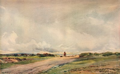 Vägen till Portsmouth, c1910 av Claude Hayes