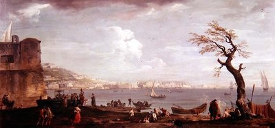 Neapelbukten från söder av Claude Joseph Vernet