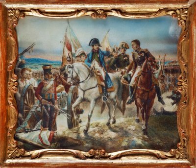 Napoleon i slaget vid Friedland av Claude Joseph Vernet