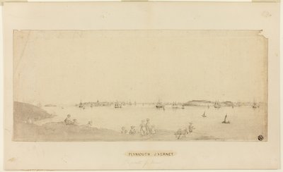 Plymouth Harbor av Claude Joseph Vernet