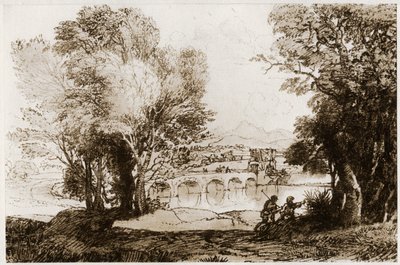 Ett italienskt landskap, 1913. av Claude Lorrain