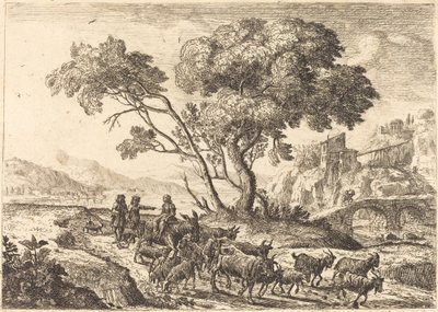 Avgång till fälten av Claude Lorrain