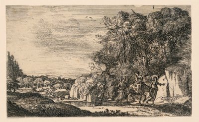 Flyg till Egypten av Claude Lorrain