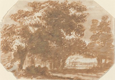 Grove av träd av Claude Lorrain