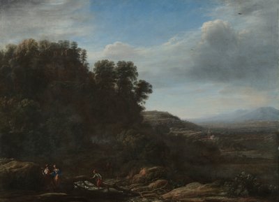 Italienskt landskap, ca. 1630. av Claude Lorrain
