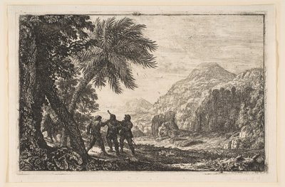 Landskap med Brigander, 1633. av Claude Lorrain