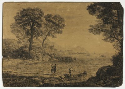Havslandskap av Claude Lorrain