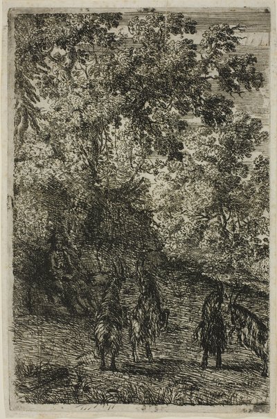 De fyra getterna av Claude Lorrain