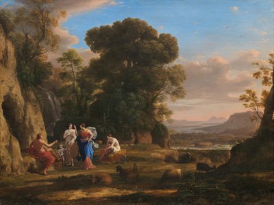 Parisdomen av Claude Lorrain