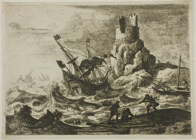 Skeppsbrottet av Claude Lorrain