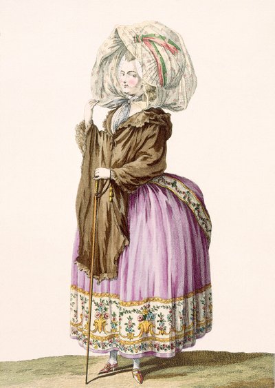Polonoise, graverad av Voysard, plåt nr.84 från 