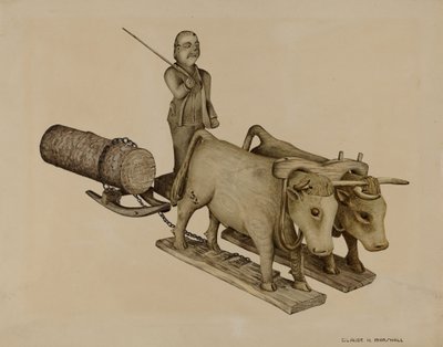 Log-transport av Claude Marshall