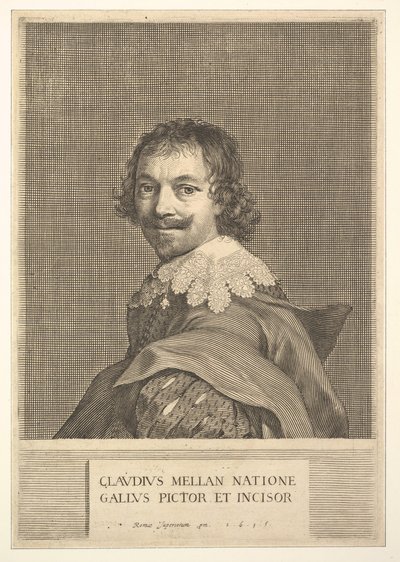 Claude Mellan: Självporträtt, 1635. av Claude Mellan
