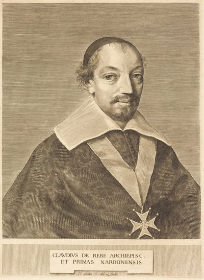 Claude de Rebe av Claude Mellan